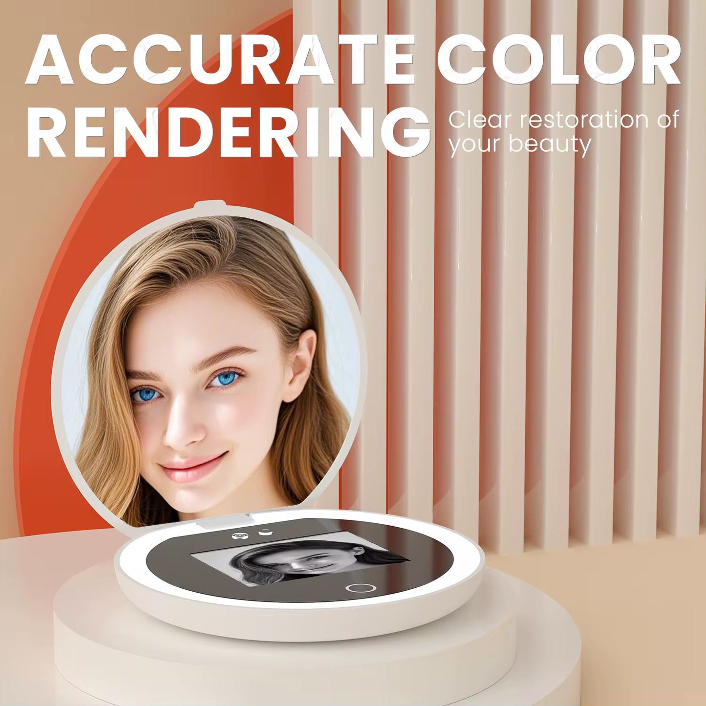 UV-Cosmeticaspiegel met LED – Zie Elk Detail, Bescherm Je Huid